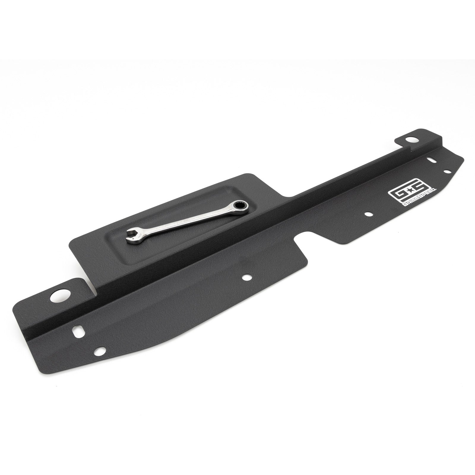 GrimmSpeed Radiator Shroud w/ Tool Tray - Black - 2008-14 Subaru WRX, 2008-14 Subaru STI - 0