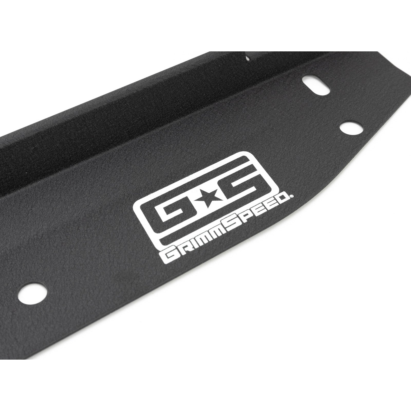 GrimmSpeed Radiator Shroud w/ Tool Tray - Black - 2008-14 Subaru WRX, 2008-14 Subaru STI