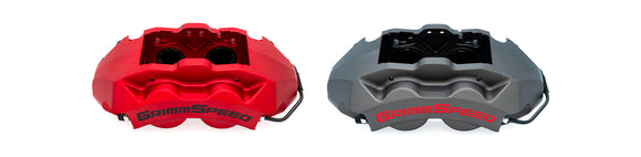 GrimmSpeed 4-Piston Brake Caliper Kit For 2022+ VB WRX (340mm Rotor)