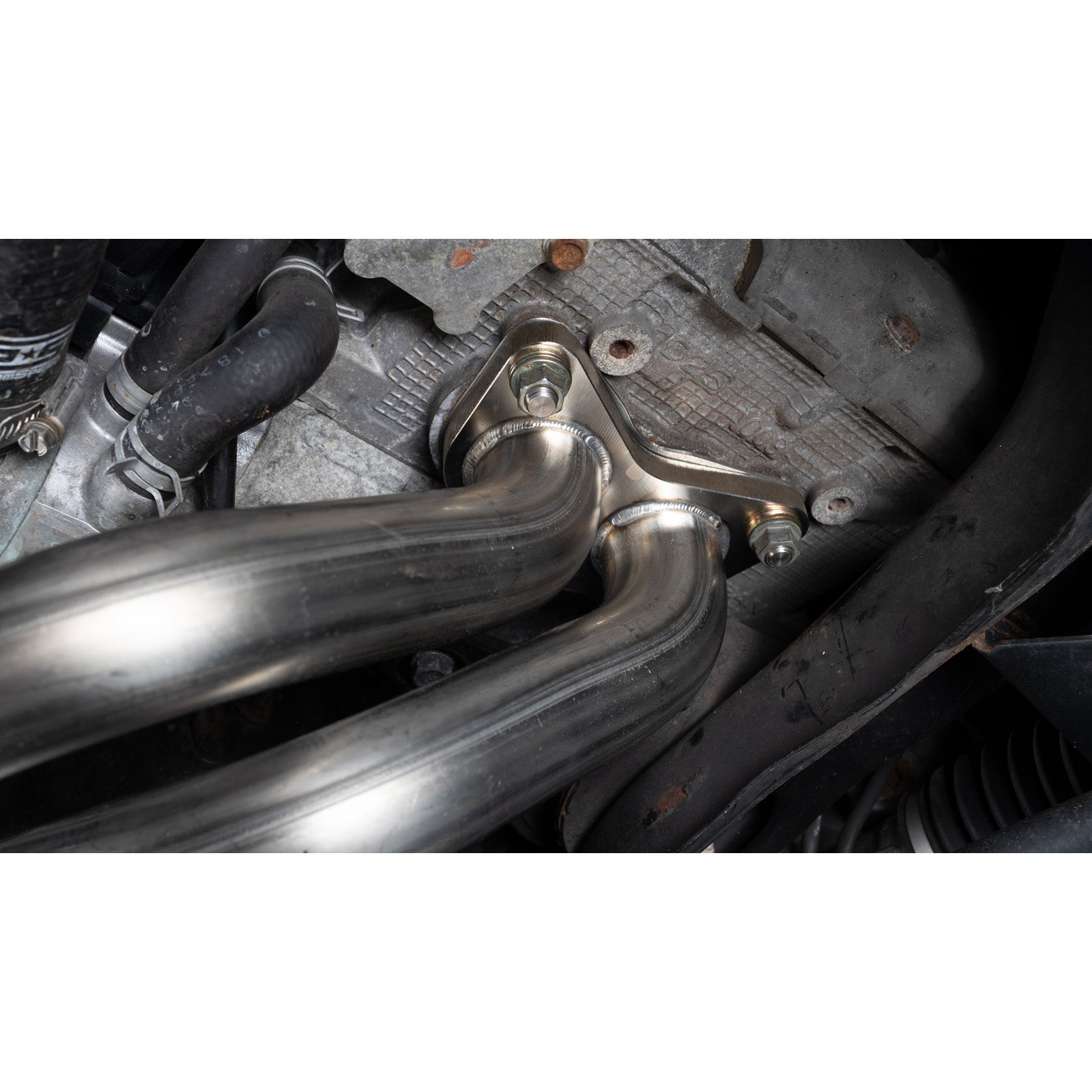 IAG Performance Unequal Length Header & Uppipe Combo For Subaru EJ WRX STi LGT – Stainless Steel