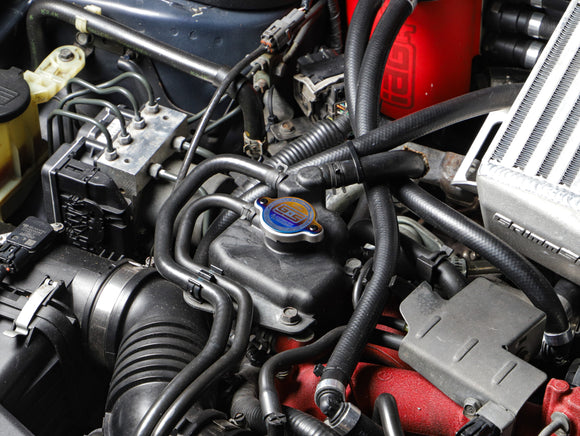 GrimmSpeed Titanium Radiator Cap – 1.3 Bar