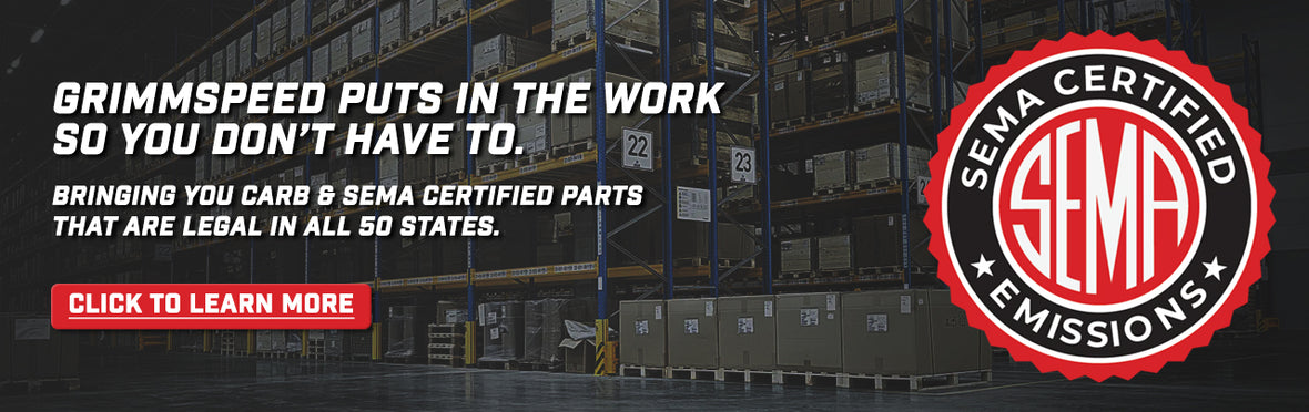 Grimmspeed sema certified banner