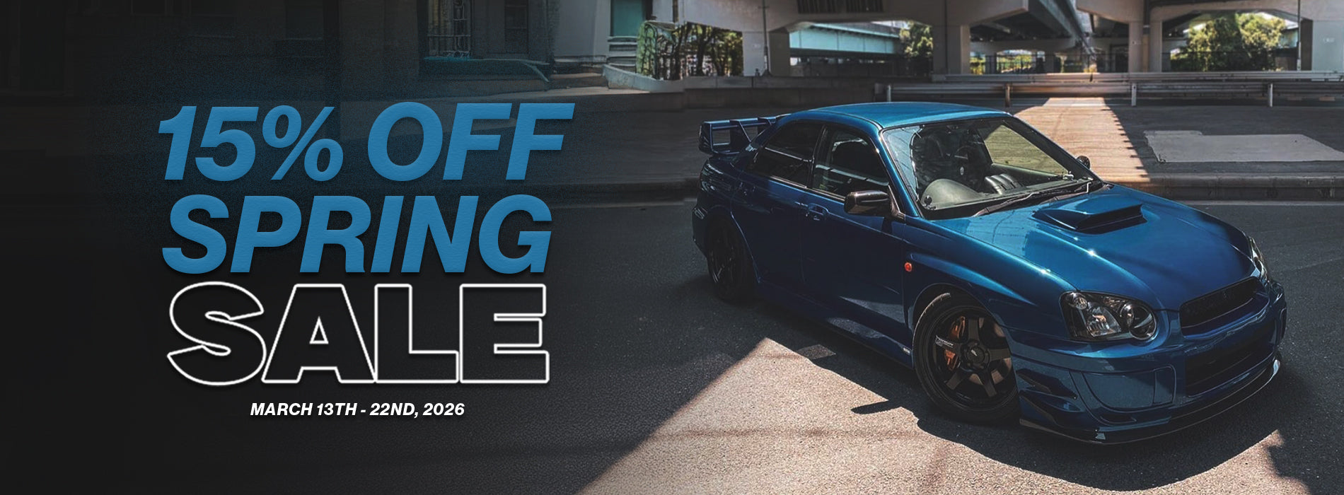 Grimmspeed spring sale 2026 homepage banner2