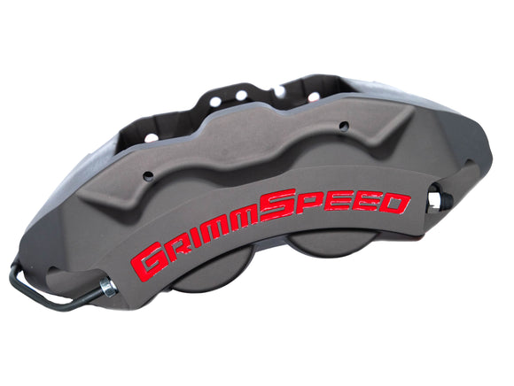 GrimmSpeed 4-Piston Brake Caliper Kit For 2022+ VB WRX (340mm Rotor)