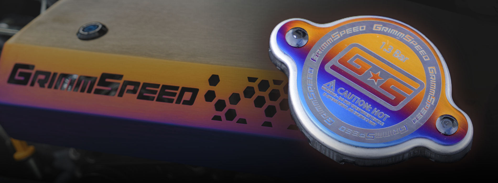 INTRODUCING TITANIUM RADIATOR CAPS