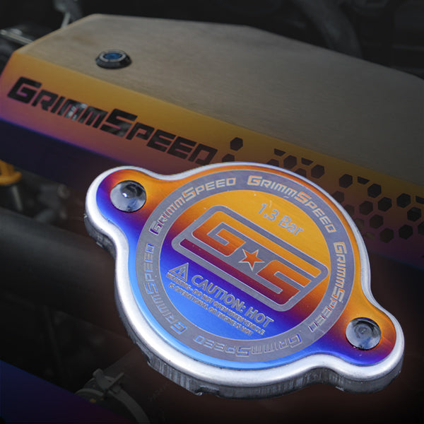 INTRODUCING TITANIUM RADIATOR CAPS