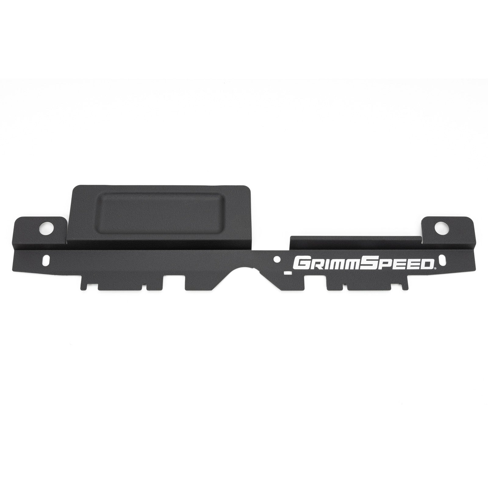 GrimmSpeed Radiator Shroud w/ Tool Tray - Black - 2003-09 Subaru Legacy, 2003-09 Subaru Outback