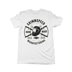 GrimmSpeed MFG "Hand-Made" T-Shirt Fitted - White