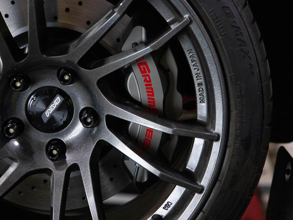 GrimmSpeed 4-Piston Brake Caliper Kit For 2022+ VB WRX (340mm Rotor)