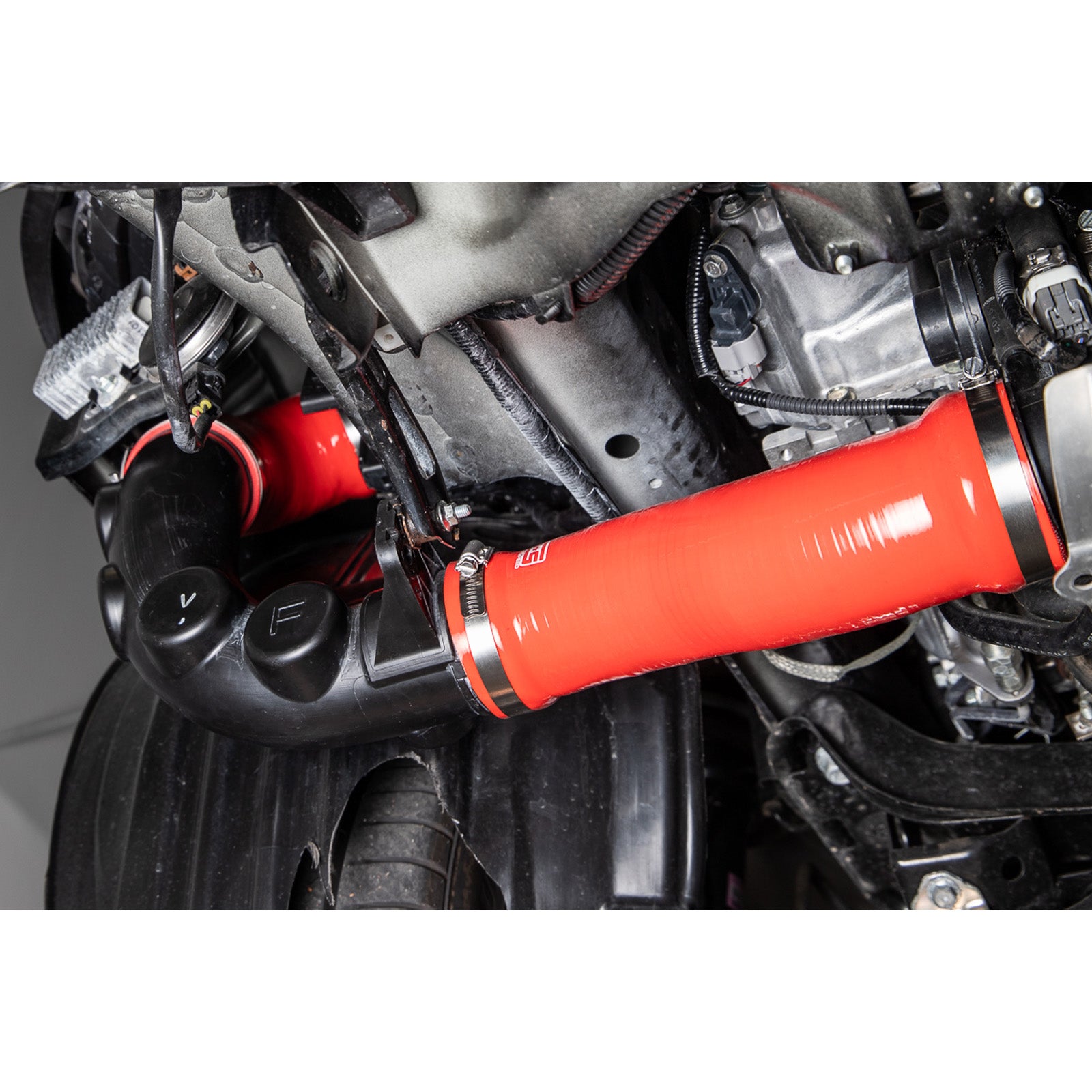 GrimmSpeed Post-MAF Hose Kit - Red - 2015-21 Subaru WRX