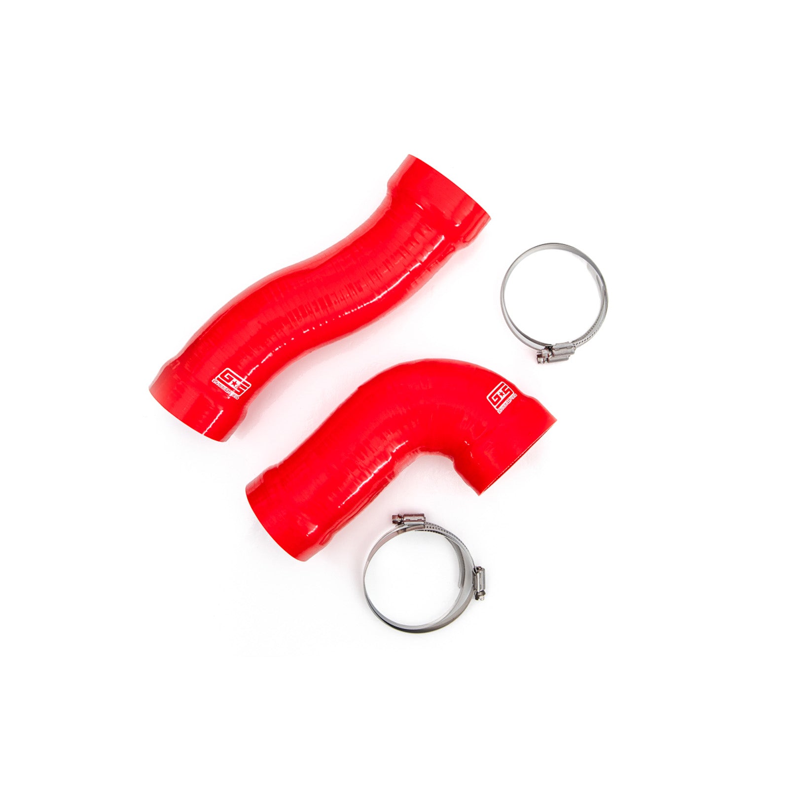 GrimmSpeed Post-MAF Hose Kit - Red - 2015-21 Subaru WRX