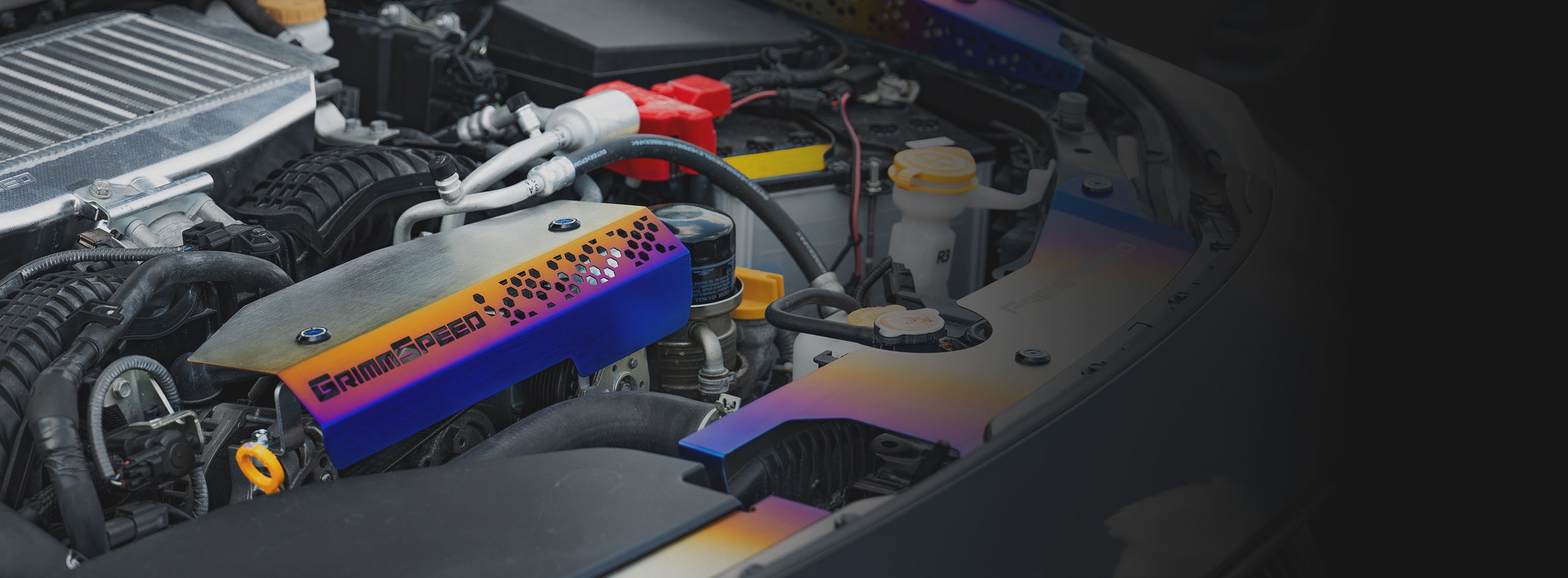 Titanium Engine Bay Dress-Up