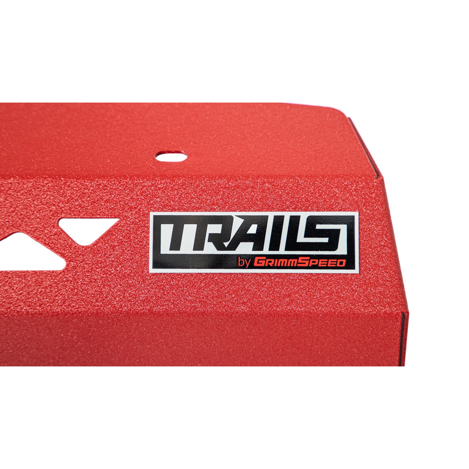 TRAILS by GrimmSpeed Pulley Cover - Red - 2020+ Subaru Outback 2.4L Turbo - 0