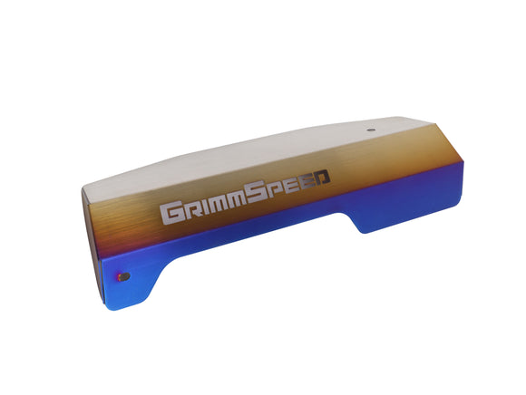 GrimmSpeed Titanium Pulley Cover 2015–2021 Subaru WRX (FA20 Engine)