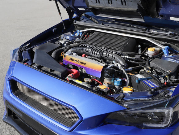 GrimmSpeed Titanium Pulley Cover 2015–2021 Subaru WRX (FA20 Engine)