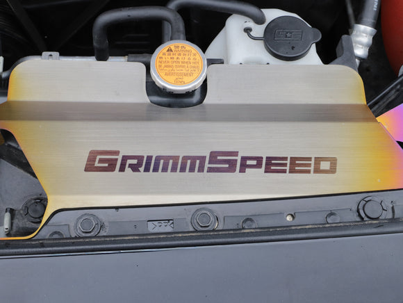 GrimmSpeed Titanium Radiator Shroud 2015–2021 Subaru WRX/STI
