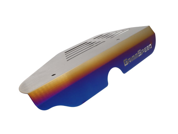 GrimmSpeed Titanium Alternator Shroud 2002–2014 WRX/2004–2021 STI (EJ Engines)