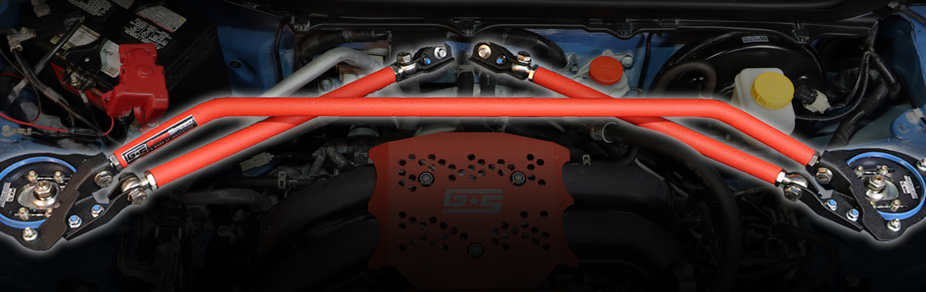 NEW GR86 V2 STRUT BAR AND V-BAR CROSS BRACE