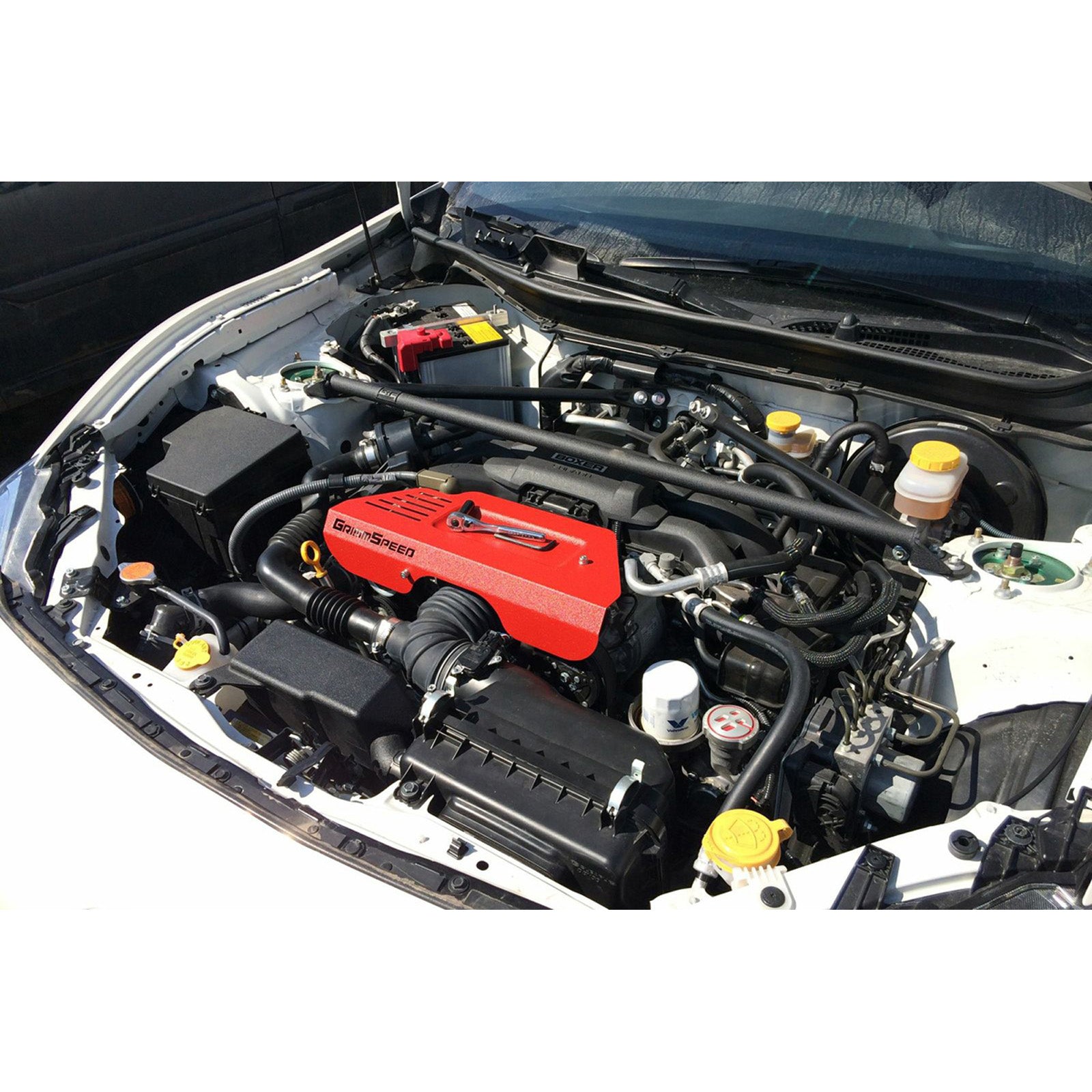 GrimmSpeed Pulley Cover with Tool Tray - 2013-21 Subaru BRZ, 2013-16 S