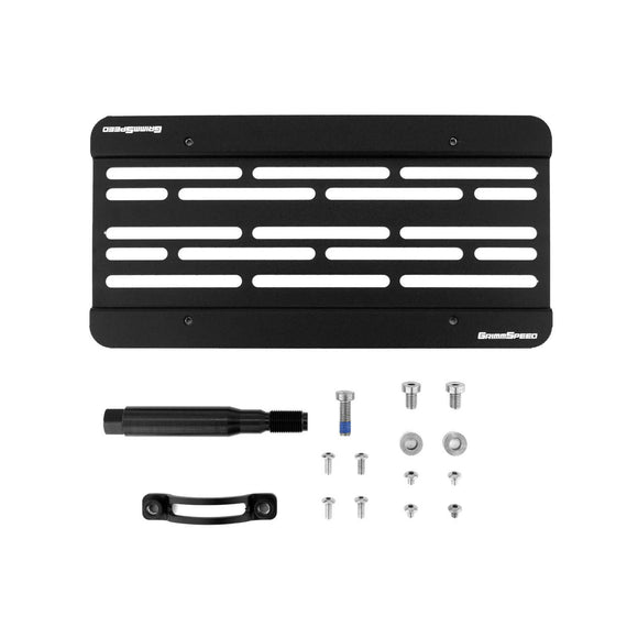 GrimmSpeed License Plate Relocation Kit - 2015-17 Subaru WRX/STI, 2012-16 Impreza/Crosstrek