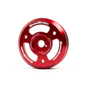 GrimmSpeed Lightweight Crank Pulley - Red - 2015-21 Subaru WRX, 2013-21 Subaru BRZ-1
