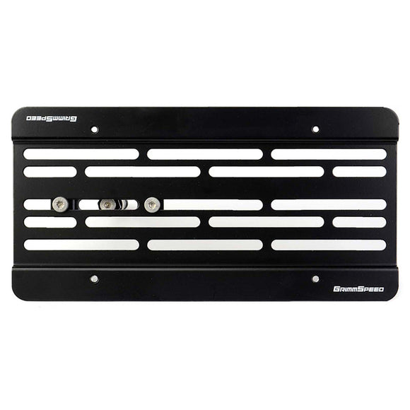 GrimmSpeed License Plate Relocation Kit - 2002-07 Subaru Impreza/WRX/STI