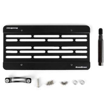 GrimmSpeed License Plate Relocation Kit - 2018+ Subaru WRX, 2018-21 Subaru STI, 2013+ Subaru BRZ, 2017+ Toyota 86 - 0