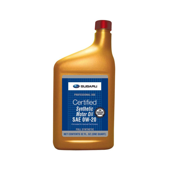 Subaru 0W20 Synthetic Engine Oil 1QT
