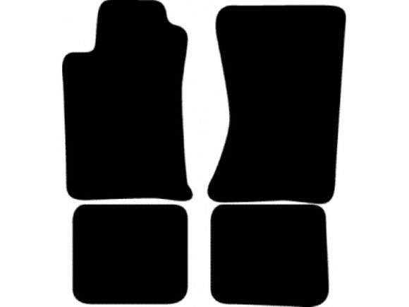 Subaru OEM Carpeted Floor Covers - Off Black
