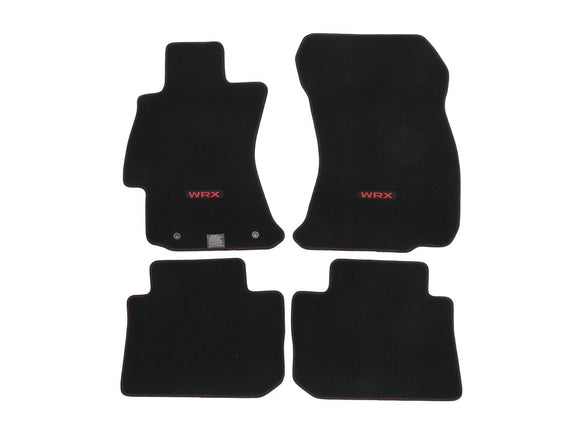 Subaru OEM Carpet Floor Mats with WRX Logo