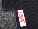 Subaru OEM STI Blue Trim Carpet Floor Mats-2