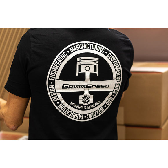 GrimmSpeed Piston T-Shirt - Black
